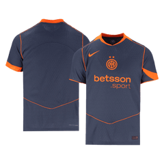 Męska Koszulka Trzecia Wyjazdowa Inter Milan Wersja Piłkarska 2025/26 - Slim Fit - Topowe Koszulki Pilkarskie Sklep Internetowy