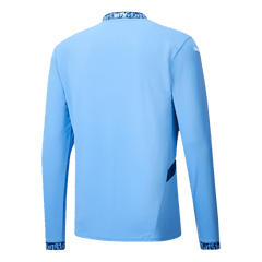 Manchester City Home Koszulka piłkarska z długim rękawem 2024/25 - Topowe Koszulki Pilkarskie Sklep Internetowy
