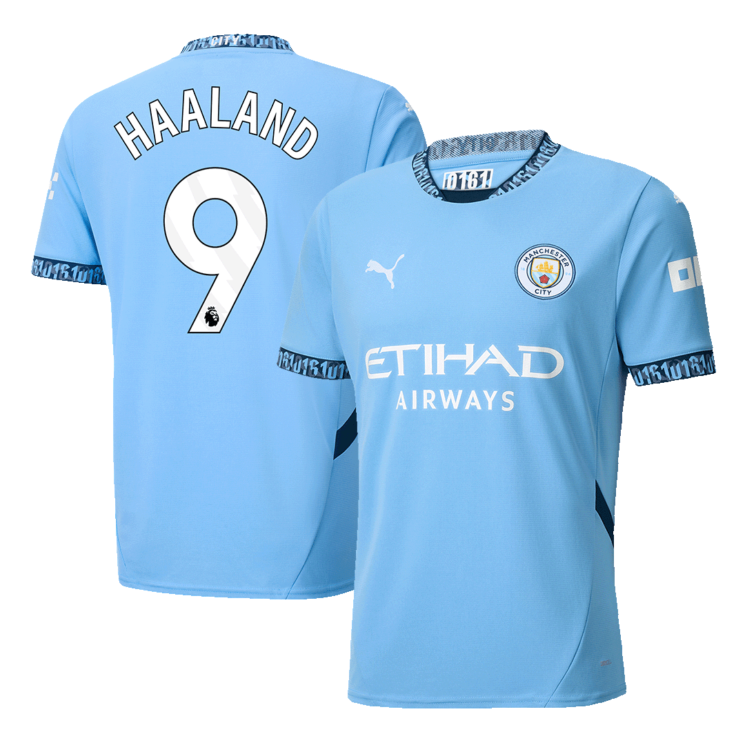 Camiseta de futbol local HAALAND #9 Manchester City 2024/25