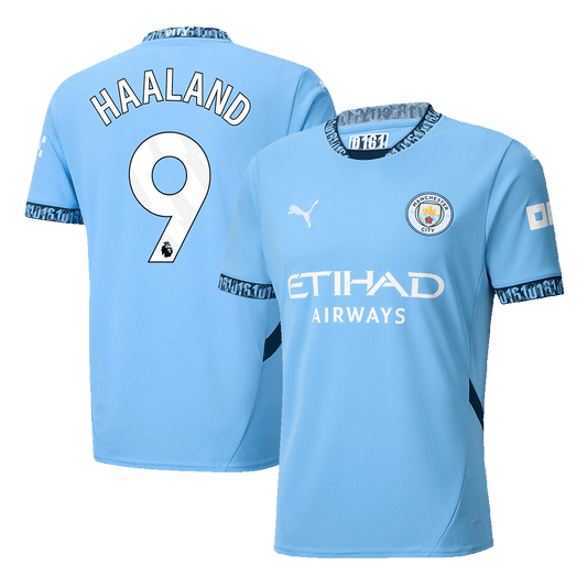 HAALAND #9 Manchester City Home Football Shirt 2024/25