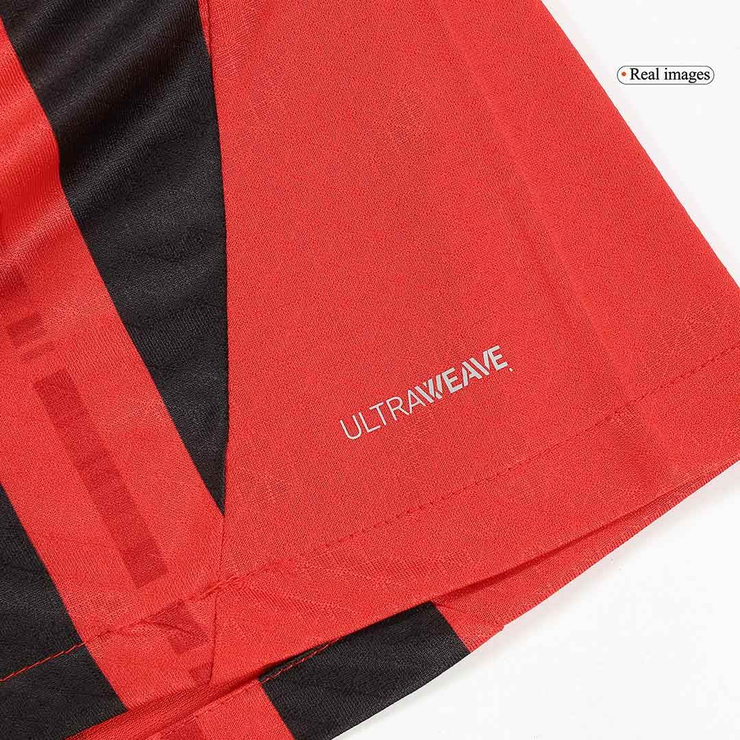 Męska wersja MORATA #7 AC Milan Koszulka domowa piłkarska 2024/25 - Slim Fit - Topowe Koszulki Pilkarskie Sklep Internetowy