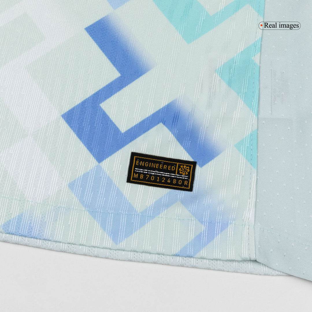 Męska Koszulka Wyjazdowa Inter Milan DUMFRIES #2 Wersja Piłkarska 2025/26 - Slim Fit - Topowe Koszulki Pilkarskie Sklep Internetowy