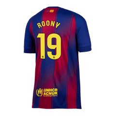 Męska Koszulka Domowa Barcelona ROONY #19 2025/26 [PREMIUM]