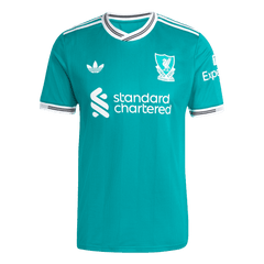 Męska Koszulka Trzecia Wyjazdowa Liverpool Wersja Piłkarska 2025/26 - Slim Fit - Topowe Koszulki Pilkarskie Sklep Internetowy