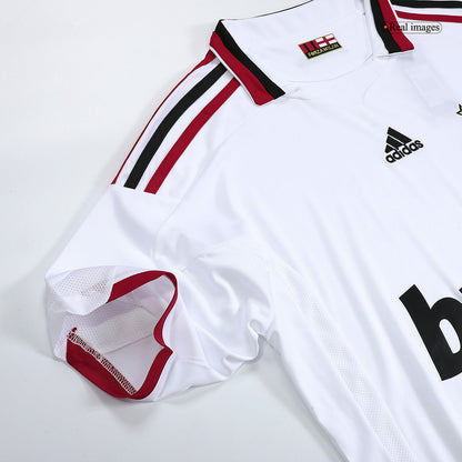 Męska AC Milan Wysokiej jakości wyjazdowa koszulka piłkarska Retro 2009/10