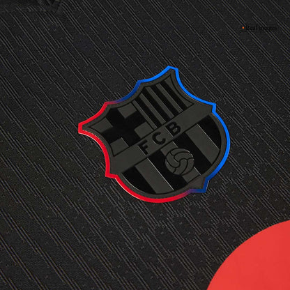 Męska Wersja Zawodnicza Koszulki Wyjazdowej FC Barcelona 2024/25 - Spotify Logo Without Text