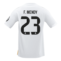 Męska Koszulka Domowa Real Madrid F.MENDY #23 2025/26 [PREMIUM] - Topowe Koszulki Pilkarskie Sklep Internetowy