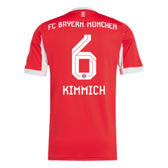 Męska Koszulka Domowa Bayern Munich KIMMICH #6 2025/26 [PREMIUM]
