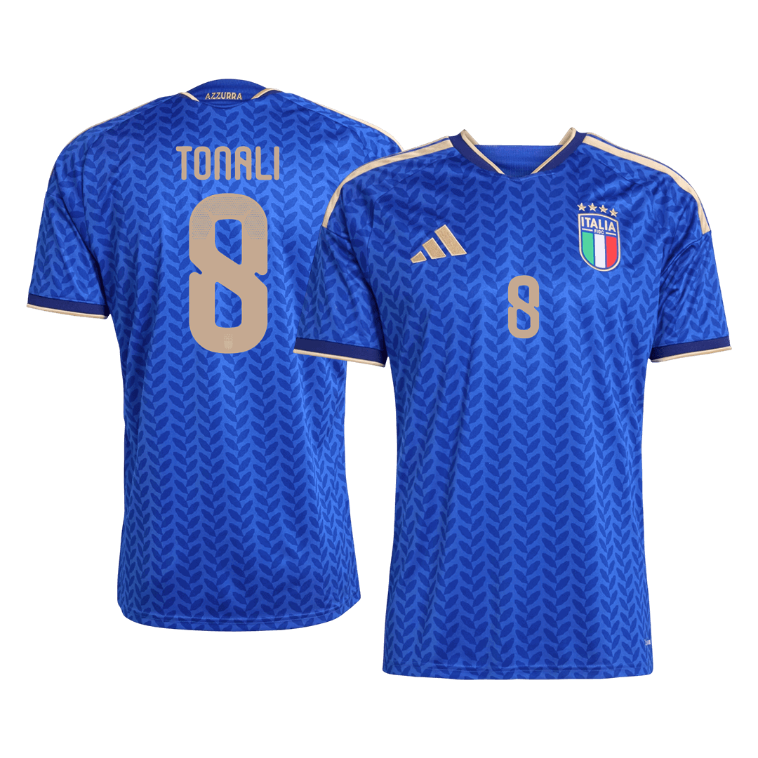 Męska Koszulka Domowa Italy TONALI #8 World Cup 2026