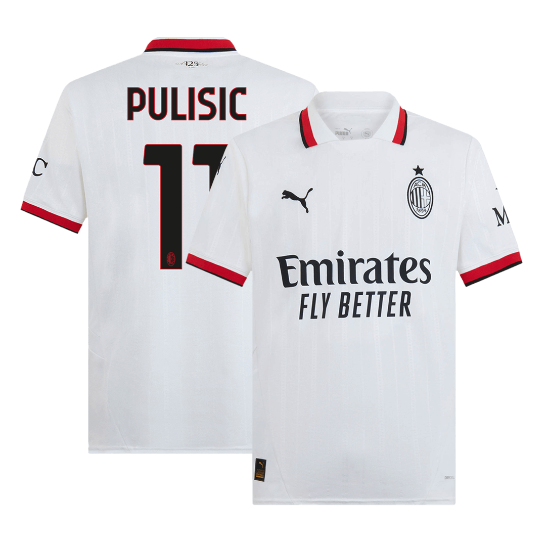 Męska koszulka wyjazdowa PULISIC #11 AC Milan 2024/25