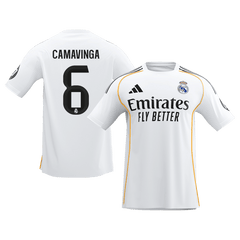 Męska Koszulka Domowa Real Madrid CAMAVINGA #6 2025/26 [PREMIUM] - Topowe Koszulki Pilkarskie Sklep Internetowy