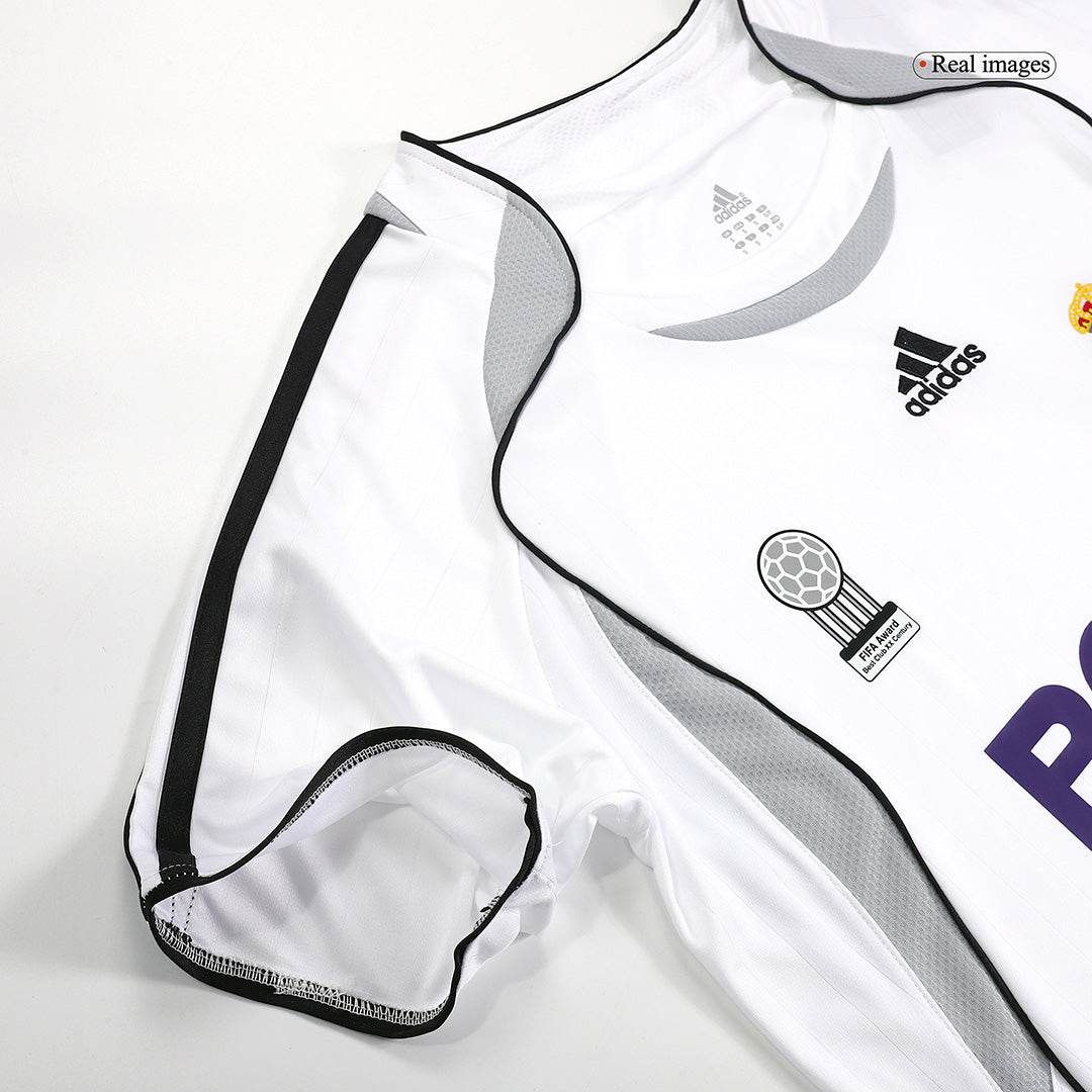 Męska Koszulka Retro Domowa Real Madrid BECKHAM #23 2006/07 - Topowe Koszulki Pilkarskie Sklep Internetowy