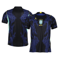 Męska Koszulka Wyjazdowa Brazil Wersja Piłkarska World Cup 2026 - Slim Fit