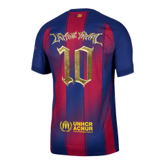 Męska Koszulka Domowa Barcelona LAMINE YAMAL #10 Wersja Piłkarska Kopa Trophy Edition 2025/26 - Slim Fit - Topowe Koszulki Pilkarskie Sklep Internetowy
