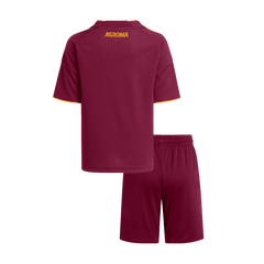 Dziecięcy Zestaw Domowa Roma (Koszulka+Spodenki) 2025/26 - Topowe Koszulki Pilkarskie Sklep Internetowy