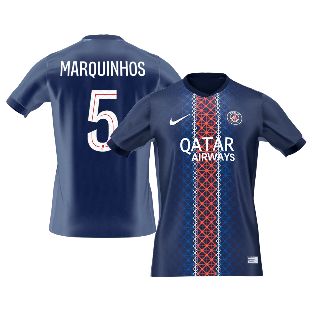 Męska Koszulka Domowa PSG MARQUINHOS #5 2025/26 [PREMIUM]