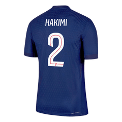 Męska Koszulka Domowa PSG HAKIMI #2 Wersja Piłkarska 2025/26 - Slim Fit
