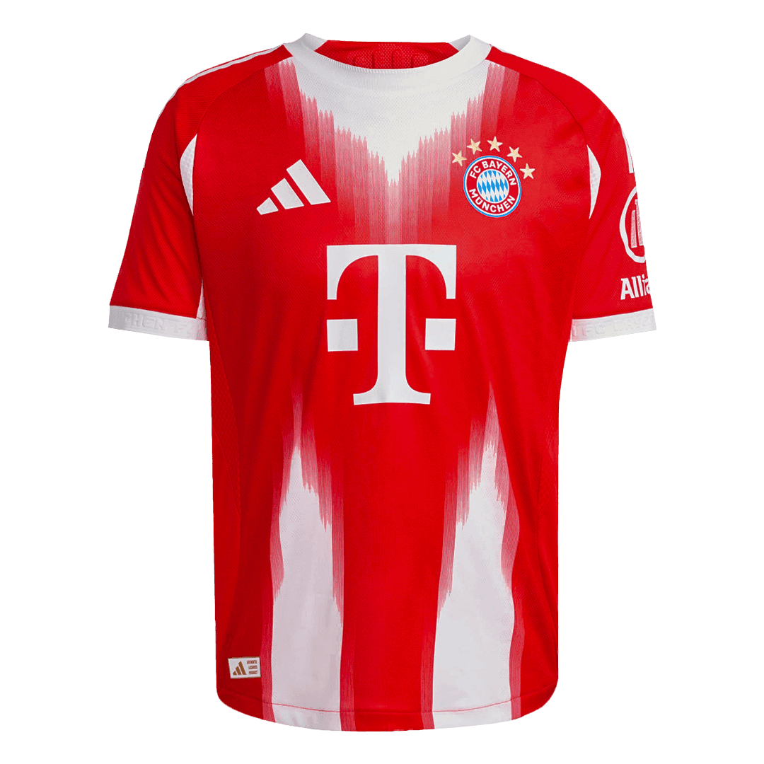 Męska Koszulka Domowa Bayern Munich UPAMECANO #2 Wersja Piłkarska 2025/26 - Slim Fit - Topowe Koszulki Pilkarskie Sklep Internetowy