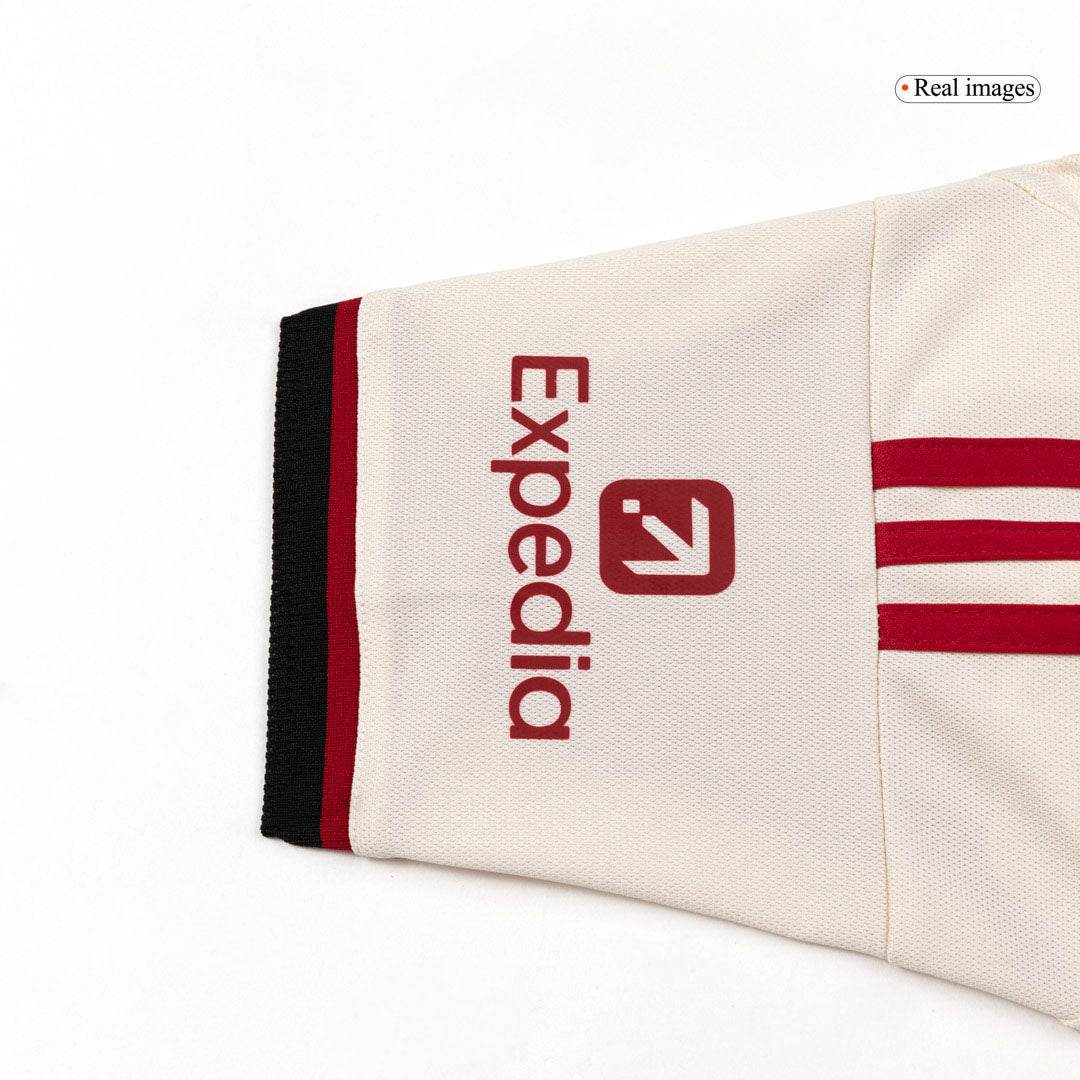 Dziecięcy Zestaw Wyjazdowa Liverpool (Koszulka + Spodenki + Skarpety) 2025/26 - Topowe Koszulki Pilkarskie Sklep Internetowy