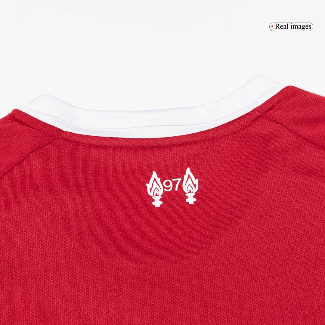 Męska Koszulka Domowa Liverpool z Długim Rękawem 25/26 - Topowe Koszulki Pilkarskie Sklep Internetowy