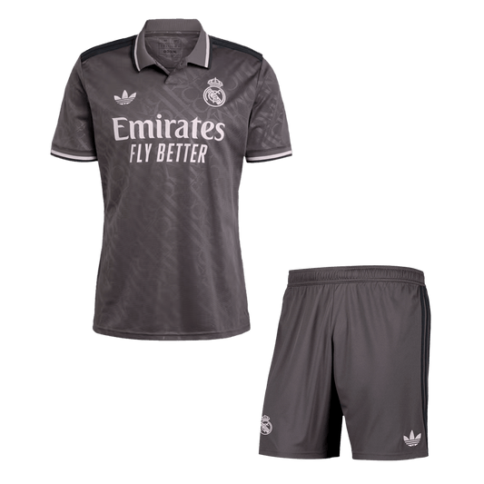 Tercera camiseta de visitante del Real Madrid para el partido de fútbol 2024/25