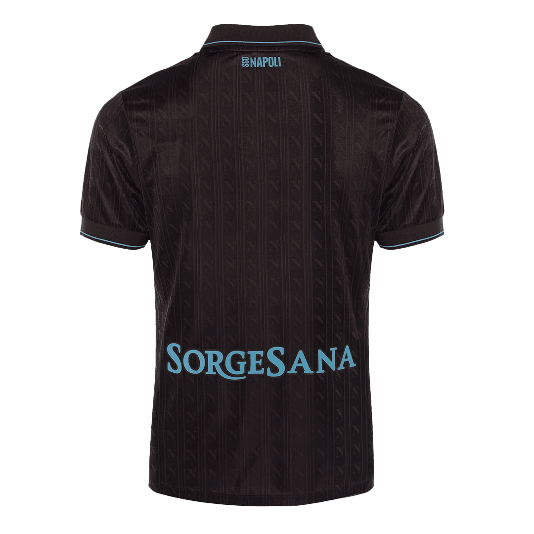 Męska Koszulka Trzecia Wyjazdowa Napoli Wersja Piłkarska 2025/26 - Slim Fit - Topowe Koszulki Pilkarskie Sklep Internetowy