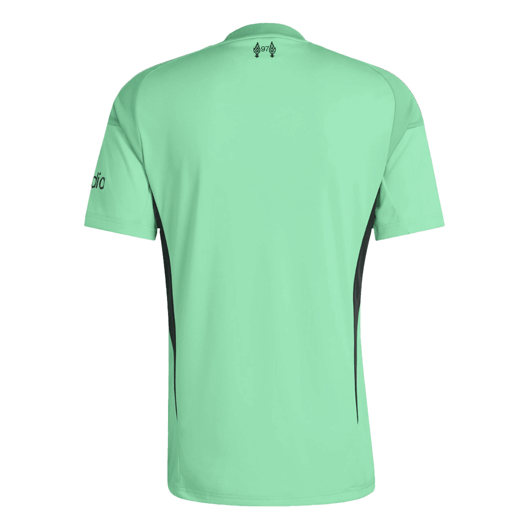 Męska Koszulka Bramkarska Liverpool 2025/26 - Zielony - Topowe Koszulki Pilkarskie Sklep Internetowy