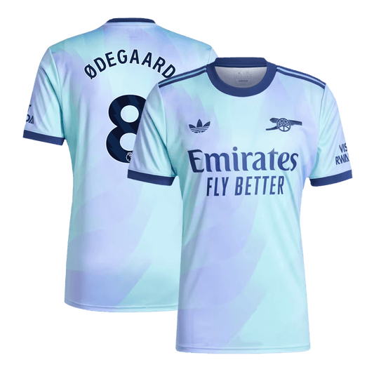 Tercera camiseta visitante del Arsenal 2024/25 ØDEGAARD ​​​​#8