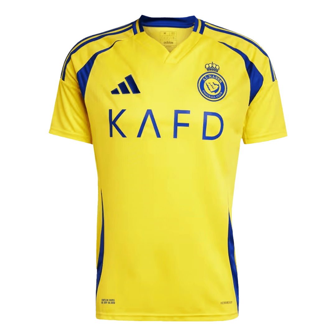 Al Nassr Men's Home Shirt 2024/25-Limited offer