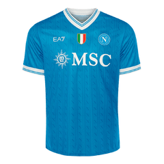 Męska Koszulka Domowa Napoli LUKAKU #9 2025/26 - Topowe Koszulki Pilkarskie Sklep Internetowy