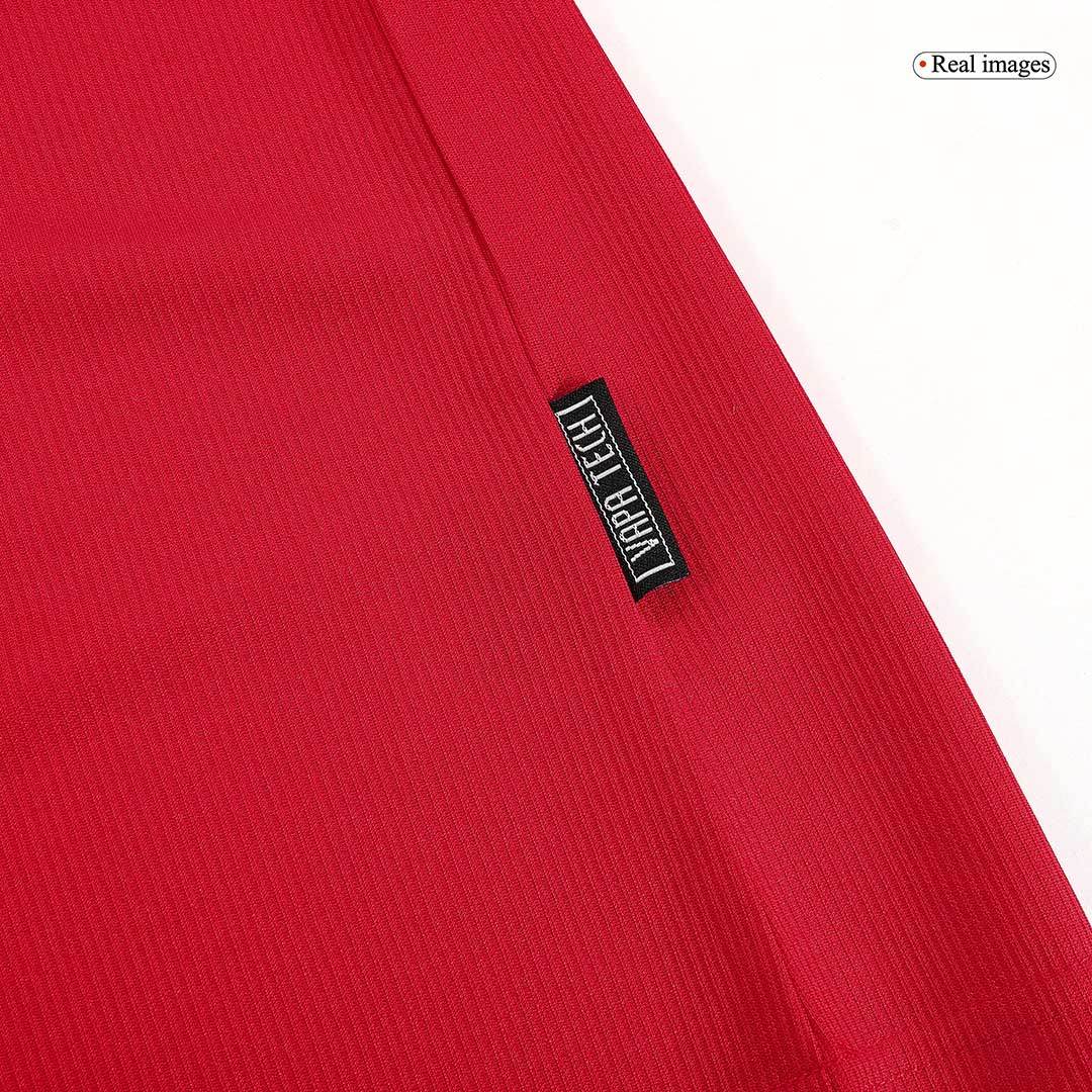 Męska Koszulka Retro MU 1998/00 Czerwona - Topowe Koszulki Pilkarskie Sklep Internetowy