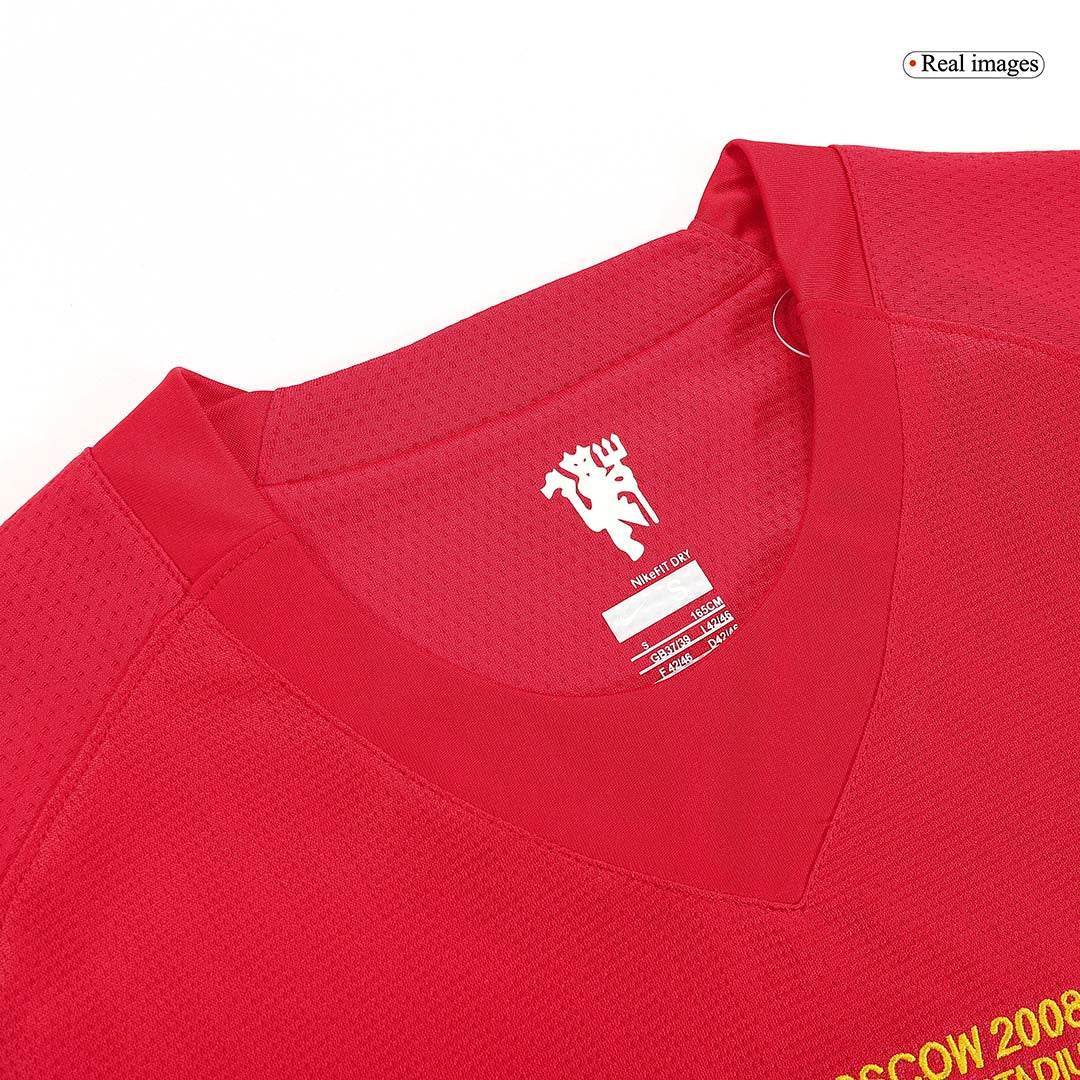 Retro RONALDO #7 2007/08 Męska Koszulka Domowa MU z Długim Rękawem - UCL Final - Topowe Koszulki Pilkarskie Sklep Internetowy