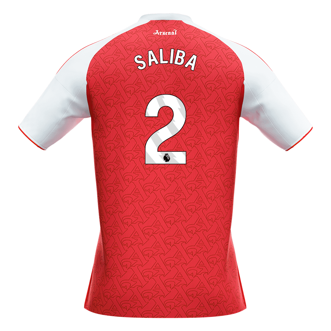 Męska Koszulka Domowa Arsenal SALIBA #2 2025/26 [PREMIUM] - Topowe Koszulki Pilkarskie Sklep Internetowy