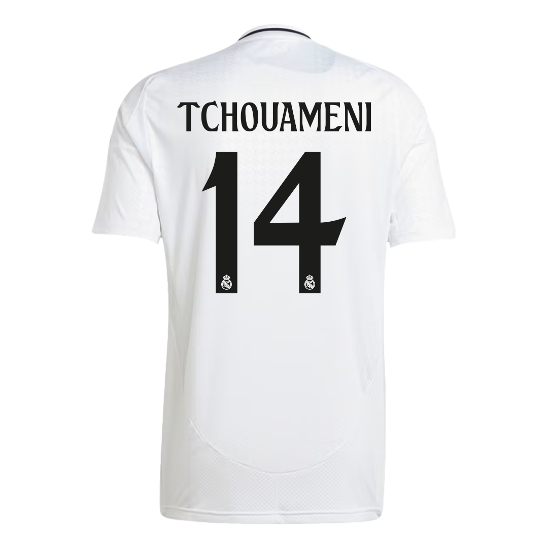 TCHOUAMENI #14 Real Madrid Home High Quality Football Shirt 2024/25