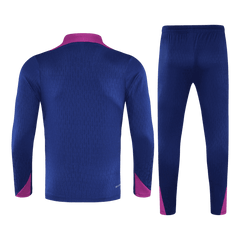 Męski Zestaw Treningowy Barcelona (Kurtka+Spodnie) 2025/26 - Topowe Koszulki Pilkarskie Sklep Internetowy