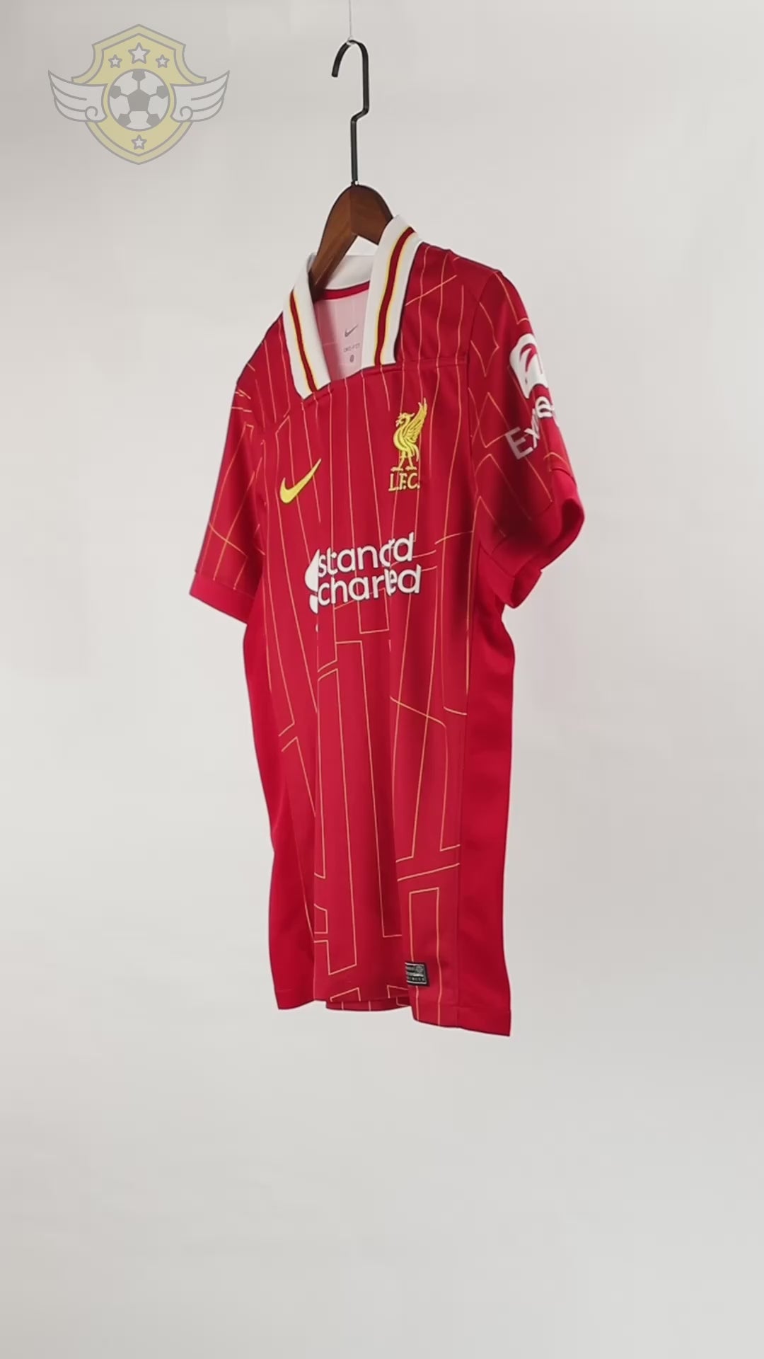 Męska koszulka piłkarska Liverpool Home 2024/25 – wersja dla fanów